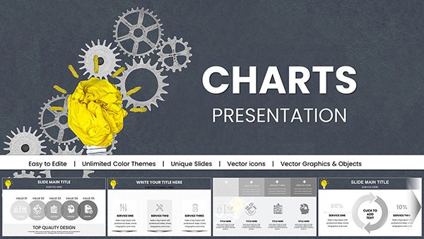 Marketing Charts Template for Keynote: Editable and Professional