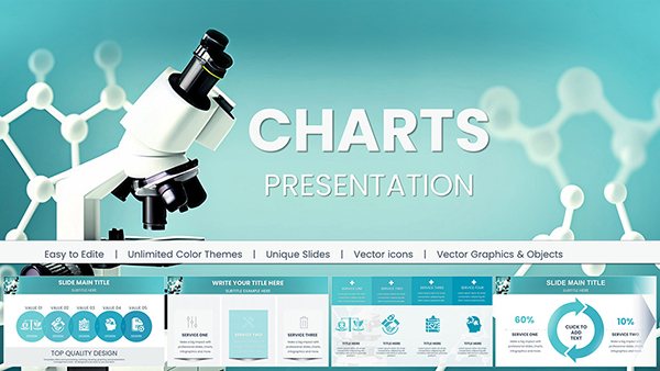 Keynote Charts Template for Chemical and Biochemical Engineering