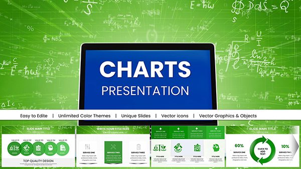 Online Math Lessons Charts Template for Keynote - Visualize Mathematical Concepts