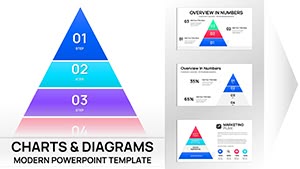 Pyramid Chart Keynote Template - 37 Fully Editable Slides | Instant Download