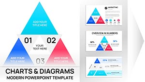 Triangle Pyramid Charts Keynote Template - Fully Editable | Instant Download | ImagineLayout