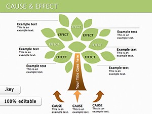 Cause and Effect Keynote diagrams