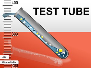 Test Tube Keynote Diagrams Presentation