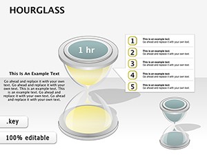 3D HourGlass Keynote diagrams