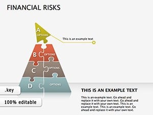 Financial Risks Keynote Diagrams Templates