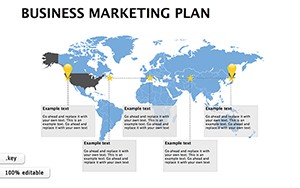 Business Marketing Plan Keynote Diagrams Template