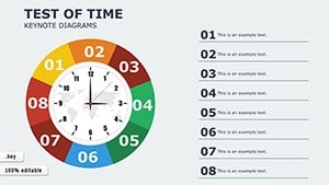 Test of Time Keynote diagrams Templates Presentation