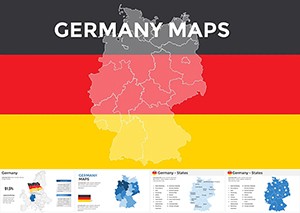 Germany Maps for Keynote Presentation