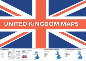 Map United Kingdom: Keynote Maps of United Kingdom Templates