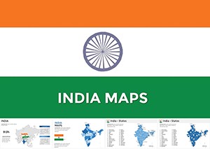 Maps of India for Keynote | Premium Presentation Templates | Download Now