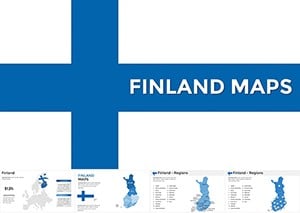 Finland Map: Keynote Maps of Finland Templates