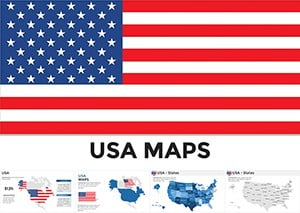 Map USA: Keynote Maps of USA Templates