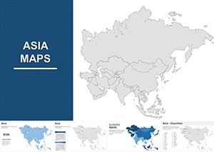 Map of Asia Keynote template