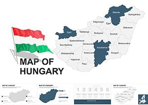 Hungary Keynote map template