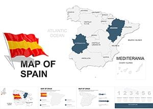 Spain Map: Keynote Maps of Spain Presentation