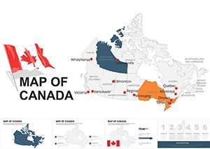 Canada Keynote Maps Templates