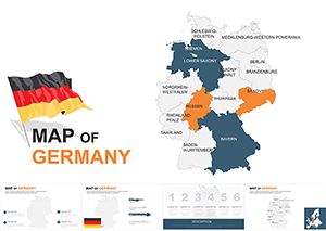 Germany Map: Editable Keynote maps of Germany