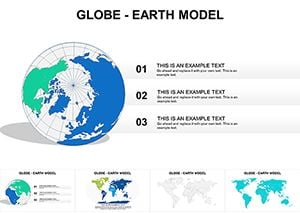 Globe World Map: Keynote maps of World