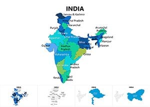 Complete India Keynote maps