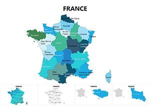 Complete France Keynote maps