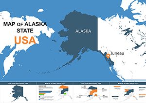 Alaska with Counties Keynote maps
