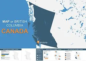 Canada British Columbia Keynote Maps Template Presentation Download