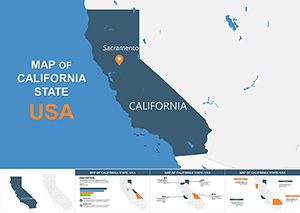 California Counties Keynote Maps Template: Charting the Golden State's Diverse Regions