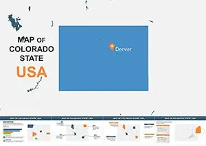 Colorado Counties Keynote Maps | Download Presentation Templates