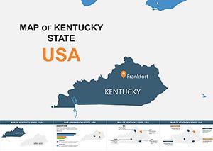 Kentucky Counties USA Keynote maps