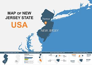 Maps of New Jersey , USA Keynote maps