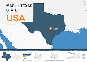 Texas USA Keynote Maps | Download High-Quality Presentation Templates