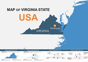 Download High-Quality USA Virginia Keynote Maps for Presentations