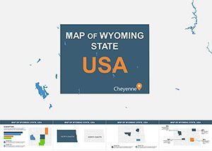Wyoming USA Keynote Maps