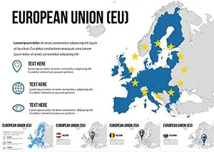 European Union Keynote Maps - Download Presentation Template