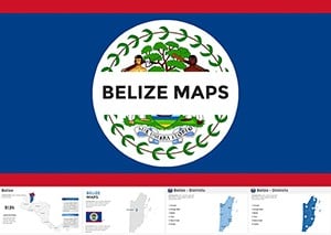 Map Belize: Keynote Maps of Belize Templates