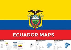 South America: Ecuador Keynote Maps Templates