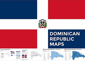 Central America: Dominican Republic Keynote Maps - Professional Presentation Templates
