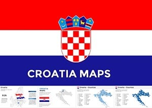 Croatia Keynote maps Template