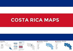 Costa Rica Keynote Maps Template