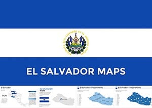 El Salvador Keynote Maps Templates