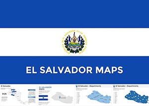 El Salvador Keynote Maps Template for Professional Presentations