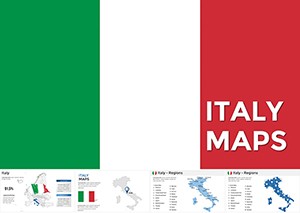 Italy Keynote Maps Templates