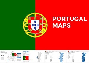 Portugal Keynote Maps Template Presentation