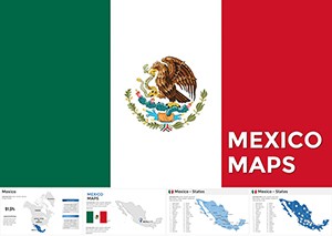 Map Mexico: Keynote Maps of Mexico Templates