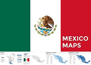 Mexico Map Template for Keynote Presentations