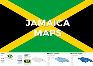 Jamaica Keynote Maps Templates