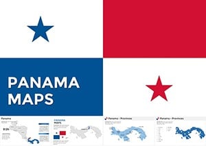 Panama Keynote Maps template