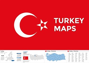 Turkey Keynote Maps Template Presentation