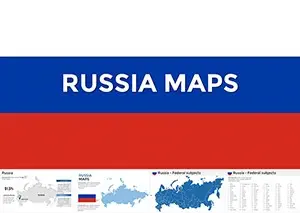 Russia Keynote Maps Template Presentation