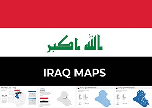 Iraq Maps Template for Keynote Presentations